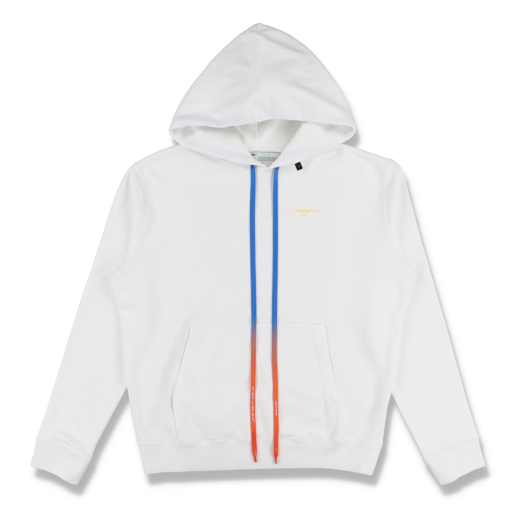 Off-White White Acrylic Arrows Logo Hoodie Size XXL / US 16-18 / IT 52-54 - 7 Thumbnail