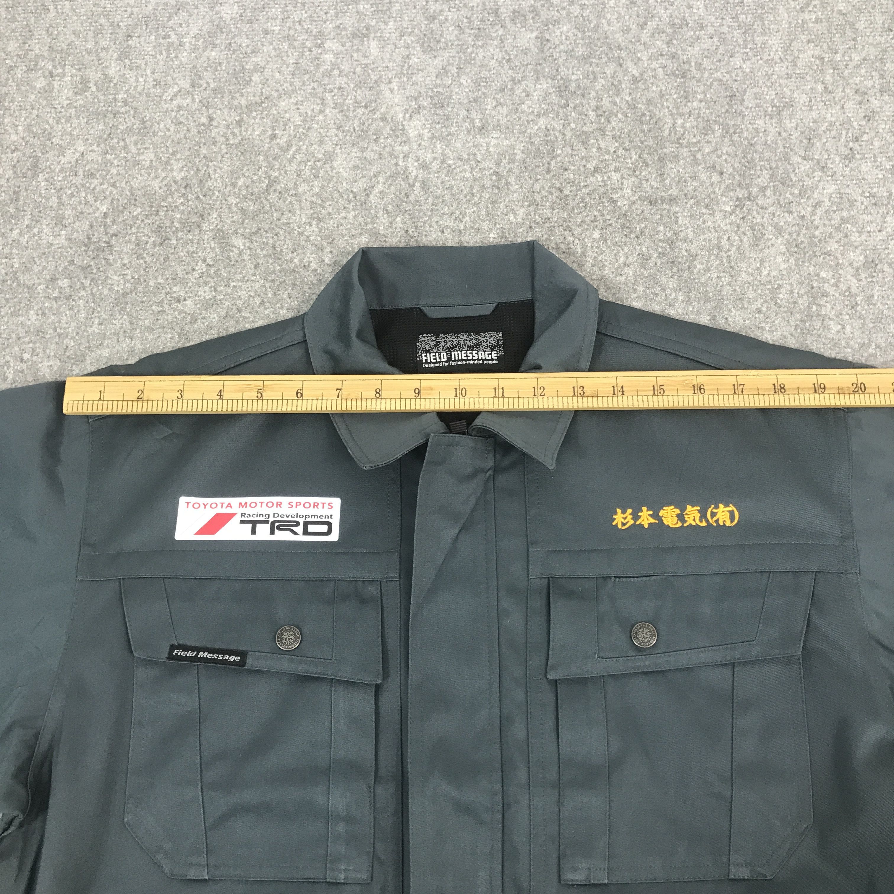 Japanese Brand Rare TRD Toyota Custom Worker Japan Sport Jacket Size US M / EU 48-50 / 2 - 5 Thumbnail