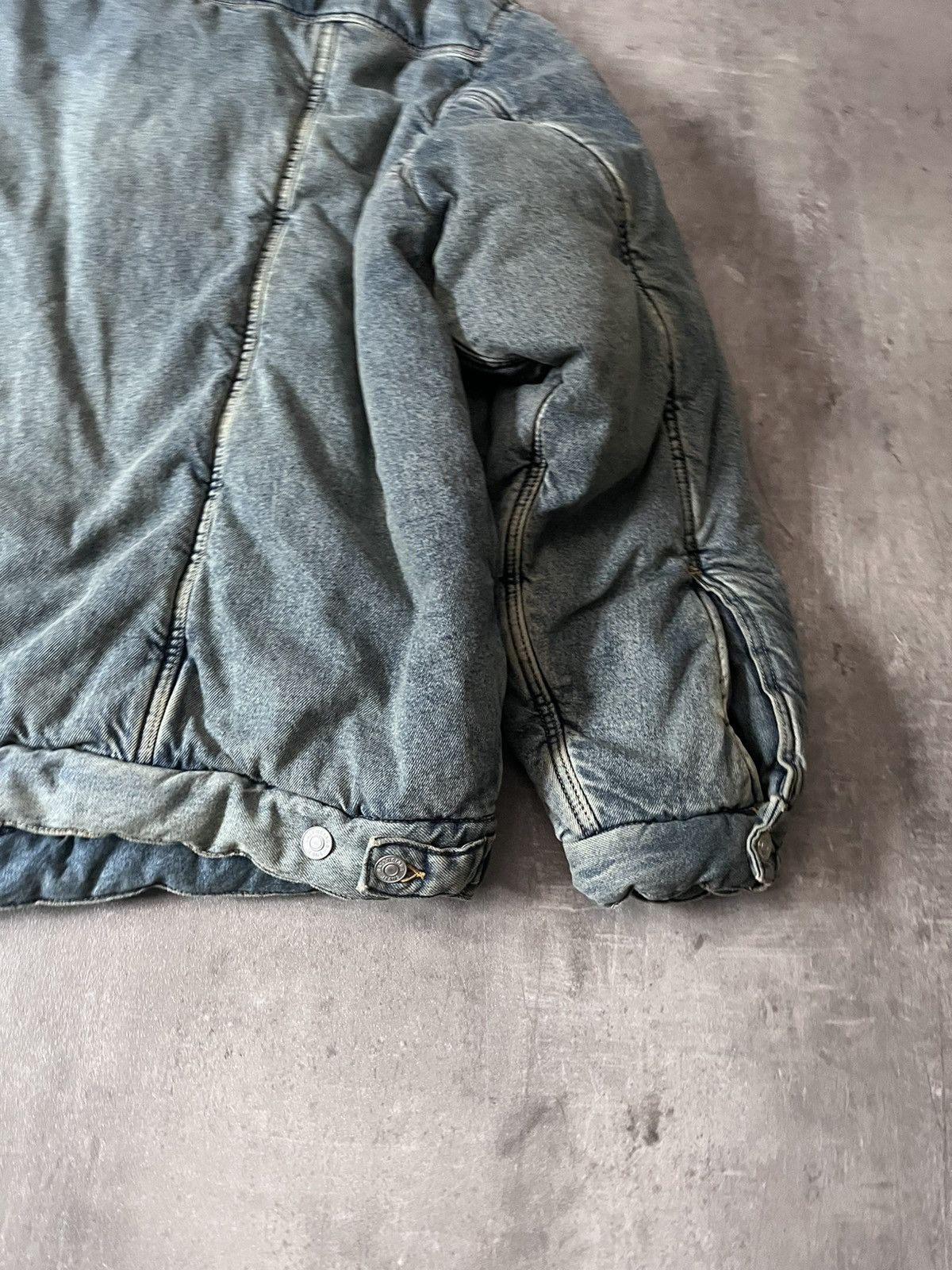 Balenciaga Balenciaga F/W 22 padded denim jacket bomber Kanye West Size US S / EU 44-46 / 1 - 11 Thumbnail