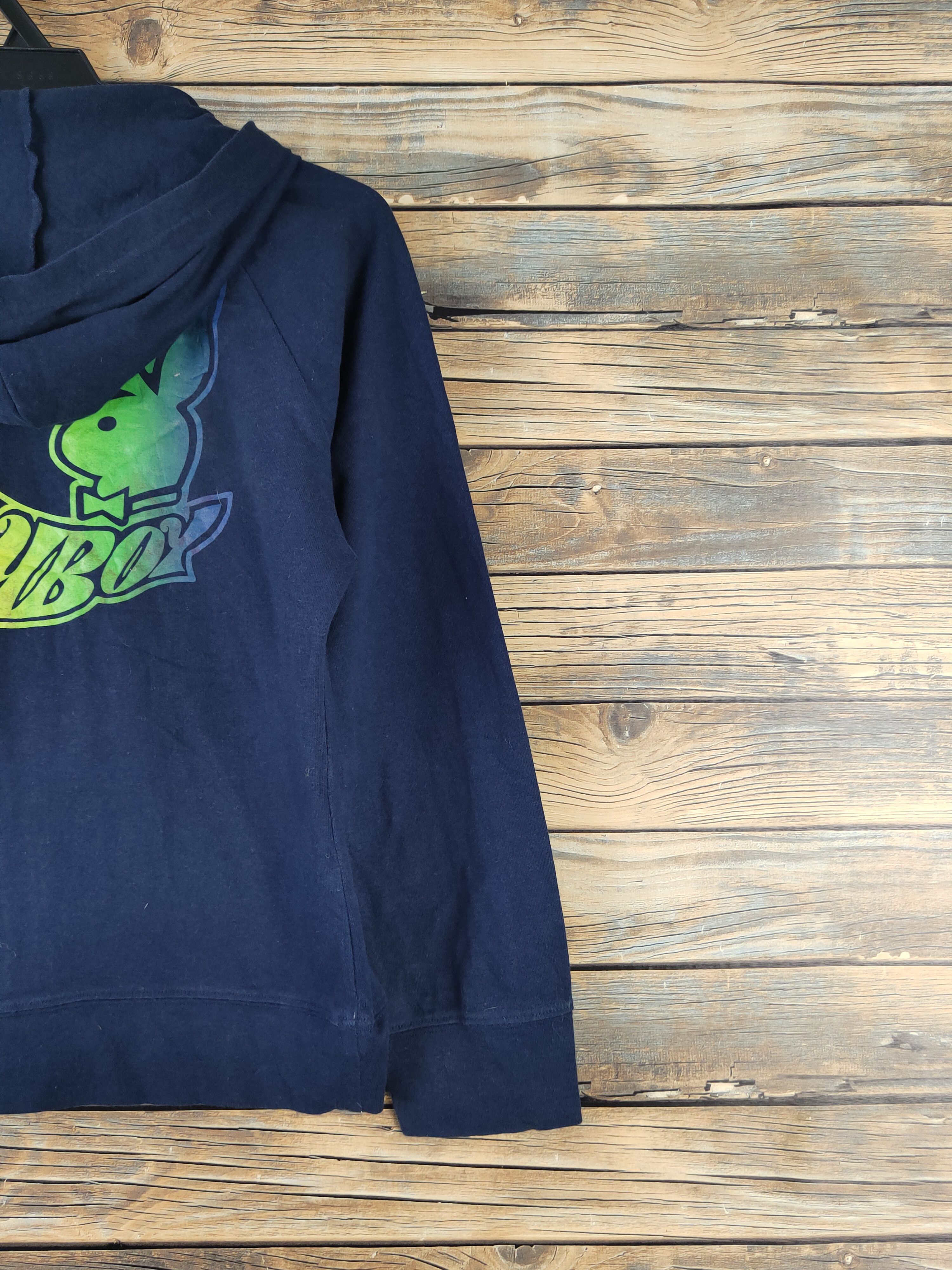 Playboy DL Playboy Navy Hoodie Sweaters #1400 Size M / US 6-8 / IT 42-44 - 11 Thumbnail