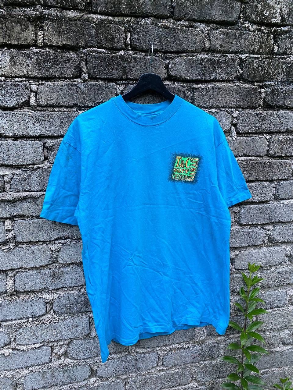 Vintage Vintage 80s Town And Country Surf Tees Size US L / EU 52-54 / 3 - 6 Thumbnail