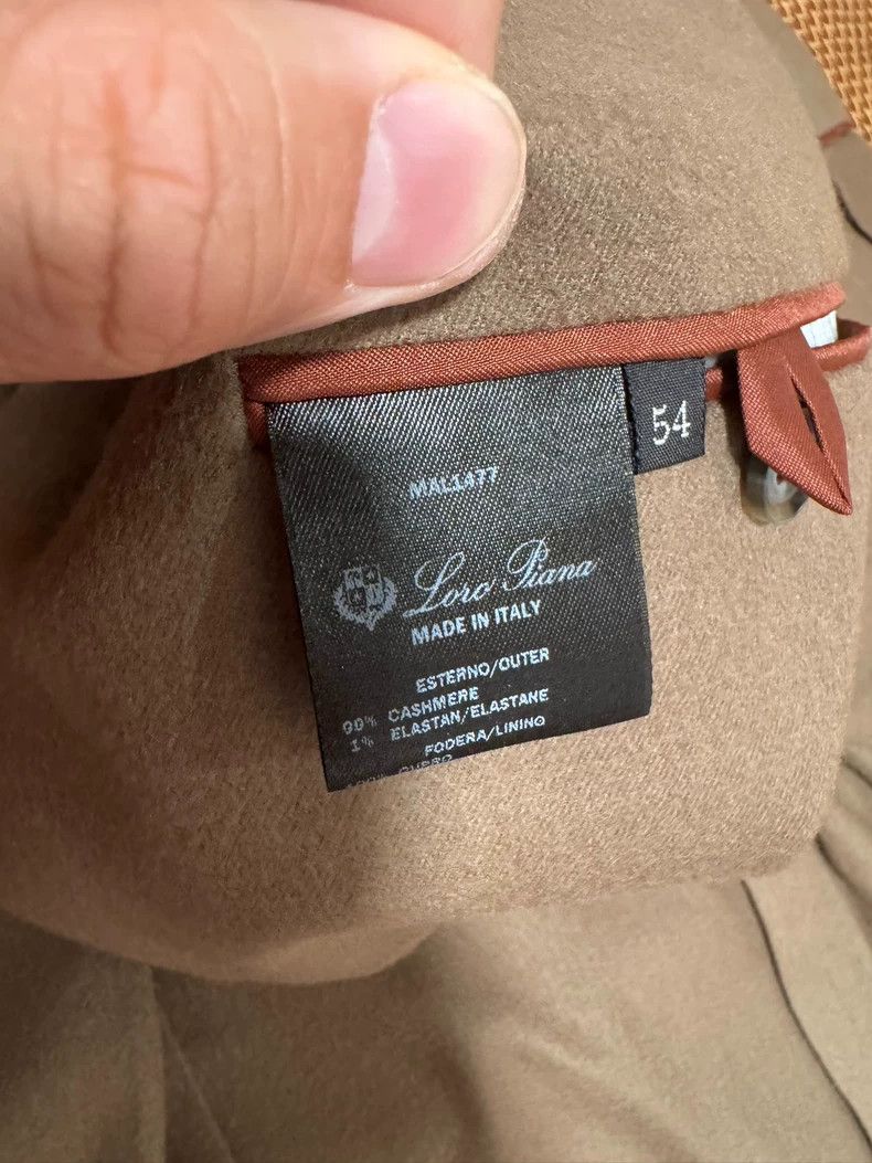 Loro Piana LORO PIANA Pure cashmere single suit Size 54L - 5 Thumbnail