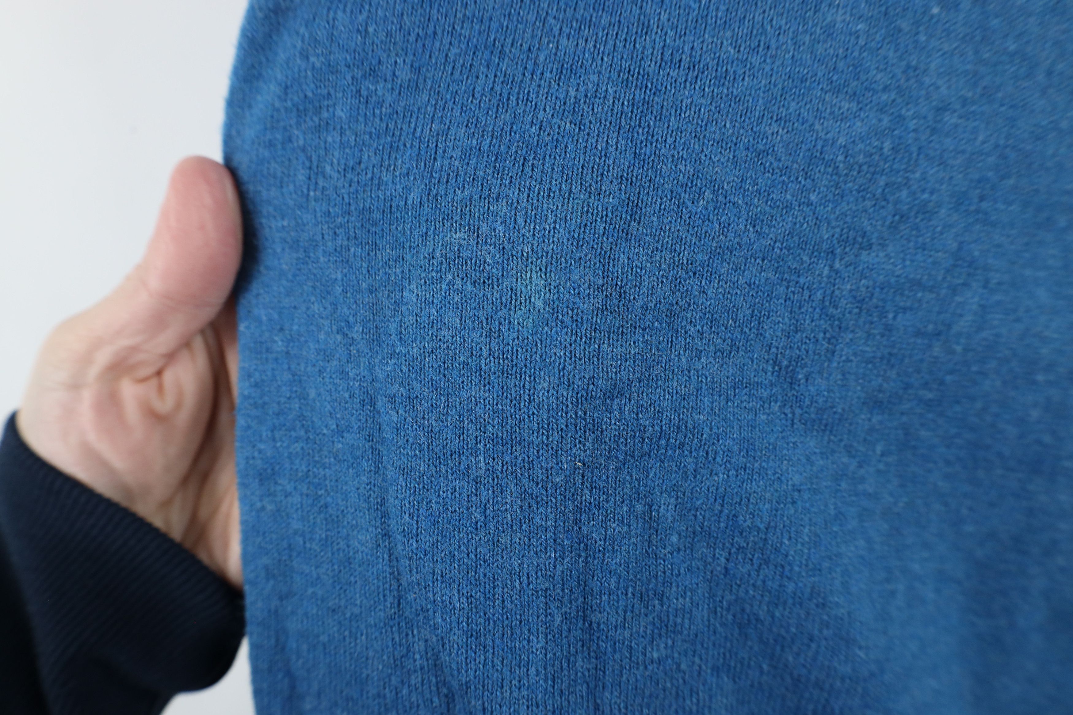 L.L. Bean × Vintage Vintage Y2K LL Bean Cotton Cashmere Blend Knit Sweater Blue Size US XXL / EU 58 / 5 - 4 Thumbnail