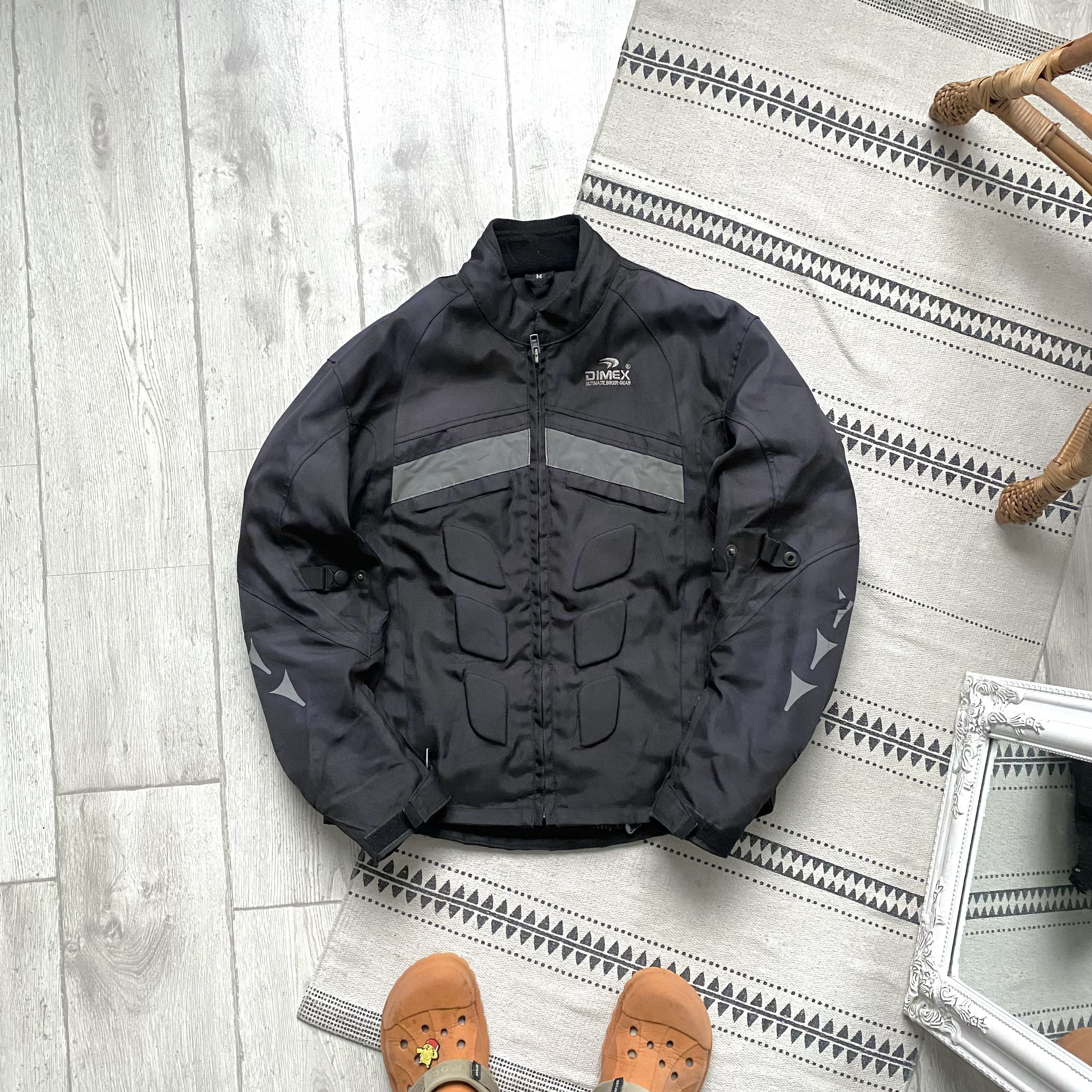 Alpinestars 🏍️ Vintage 90s Faded Cordura Biker jacket Avant-garde Size US M / EU 48-50 / 2 - 1 Thumbnail
