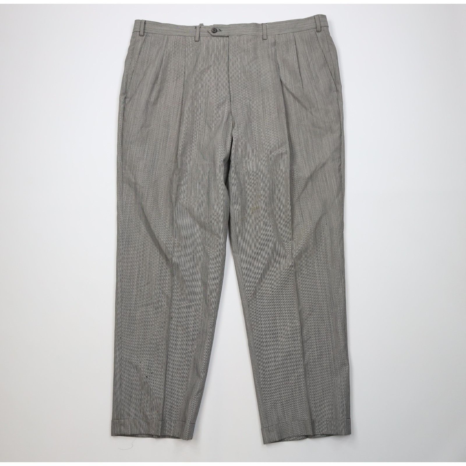 Vintage Vintage Streetwear Thrashed 3 Piece Suit Wedding Size 48R - 14 Thumbnail