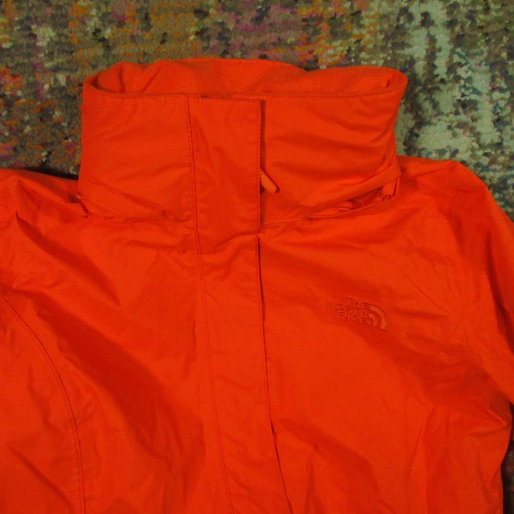 The North Face The North Face DryVent Rain Jacket Women XS Orange Hooded Lightweight Sealed Waterproof Size XS / US 0-2 / IT 36-38 - 4 Thumbnail