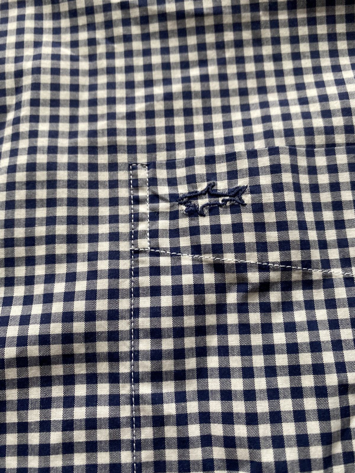 Paul & Shark Paul & Shark Yachting Geometric Shirt Button Made in Italy Size US XXL / EU 58 / 5 - 6 Thumbnail