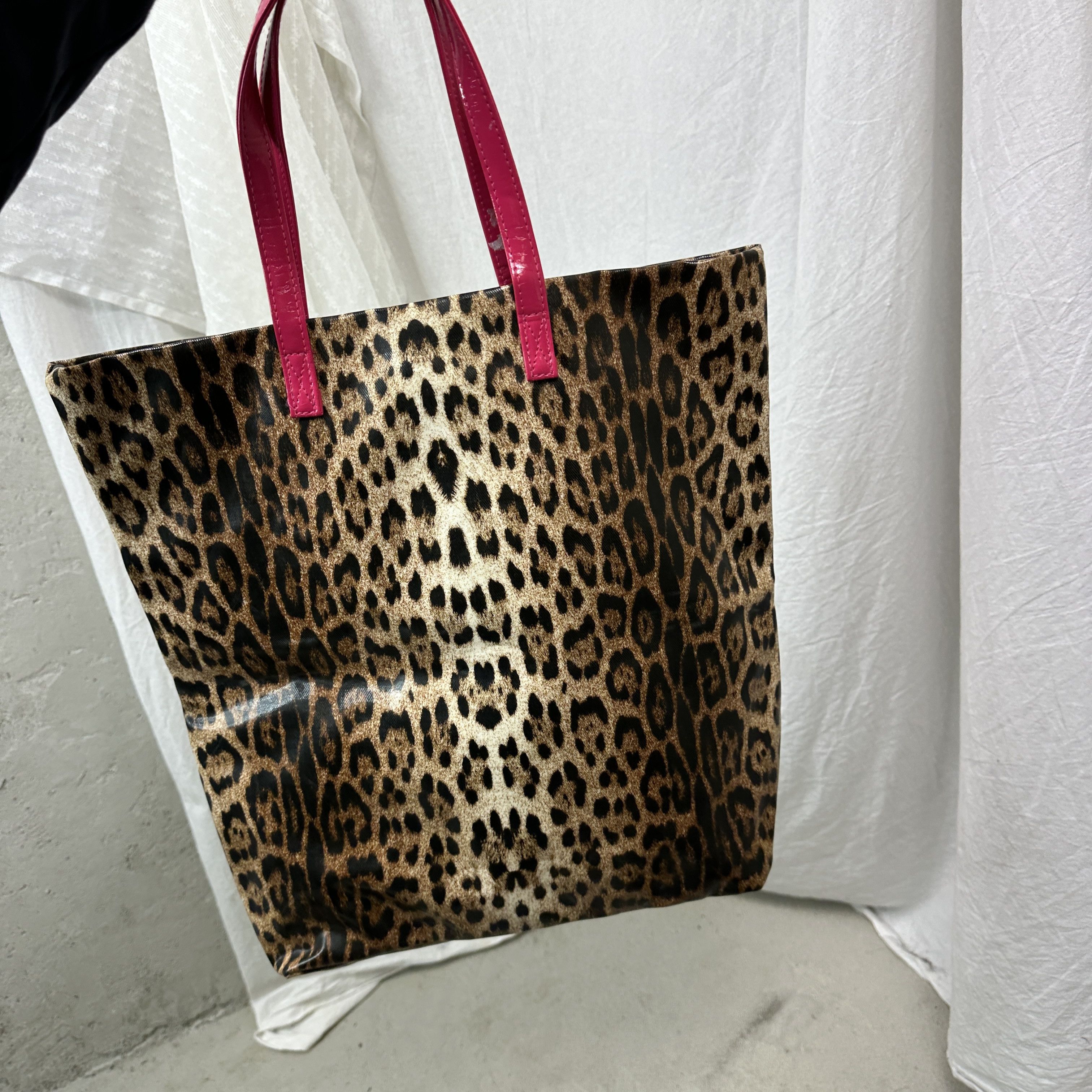 Roberto Cavalli Vintage Cheetah Roberto Cavalli Parfums Leopard Bag Y2K Size ONE SIZE - 7 Thumbnail