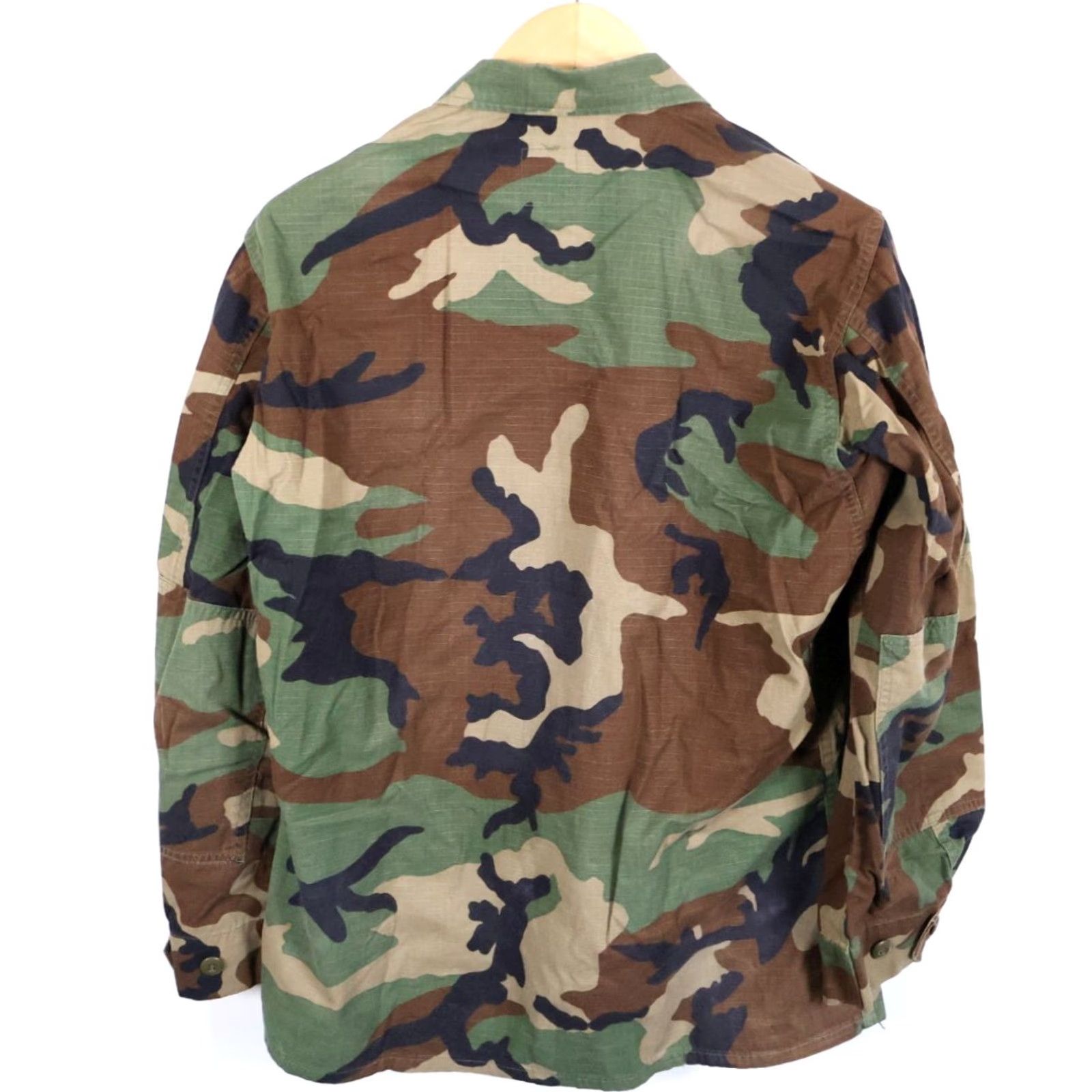 American Apparel Military Jacket Men’s Medium Woodland Camo Camouflage Army Hot Weather Jacket Size US M / EU 48-50 / 2 - 2 Thumbnail