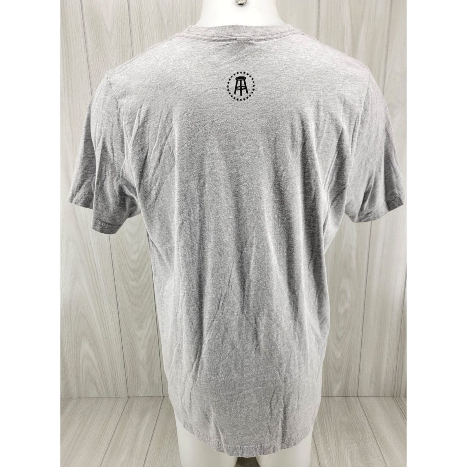 Vintage Barry Woods Canvas Men's T-Shirt XL Gray Crew Neck Short Sleeve Size US XL / EU 56 / 4 - 6 Thumbnail