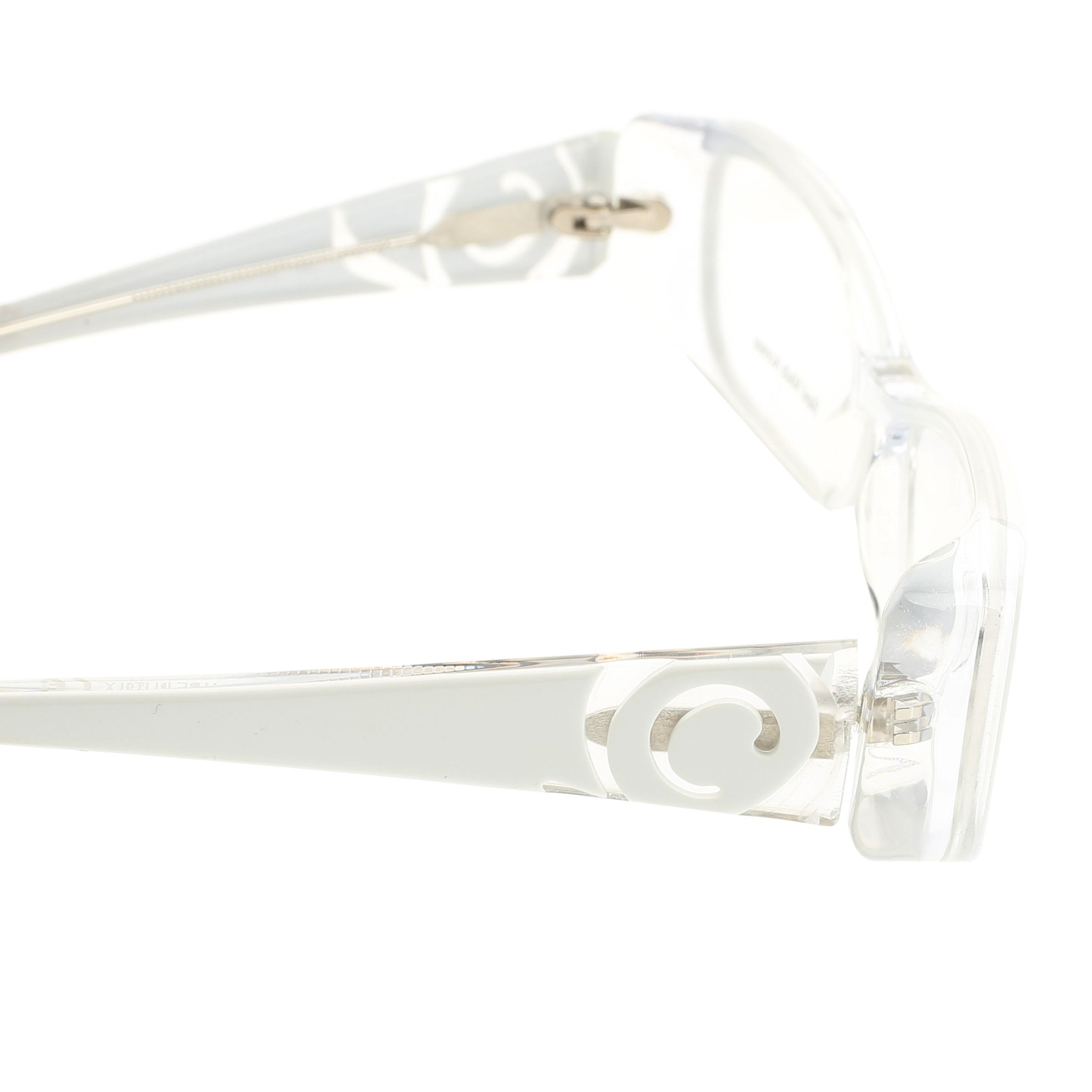 Alexander McQueen Alexander McQueen '00s White Transparent Rectangular Glasses Size ONE SIZE - 3 Thumbnail