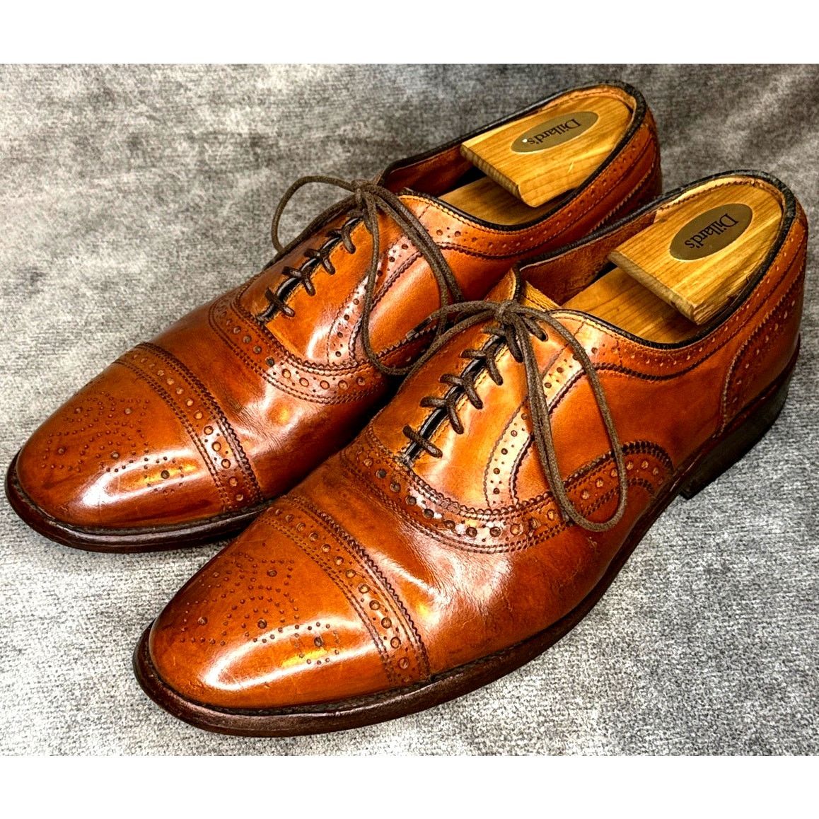 Allen Edmonds Allen Edmonds Strand Cap Toe Oxford Brown Calf 11D Size US 11 / EU 44 - 2 Thumbnail