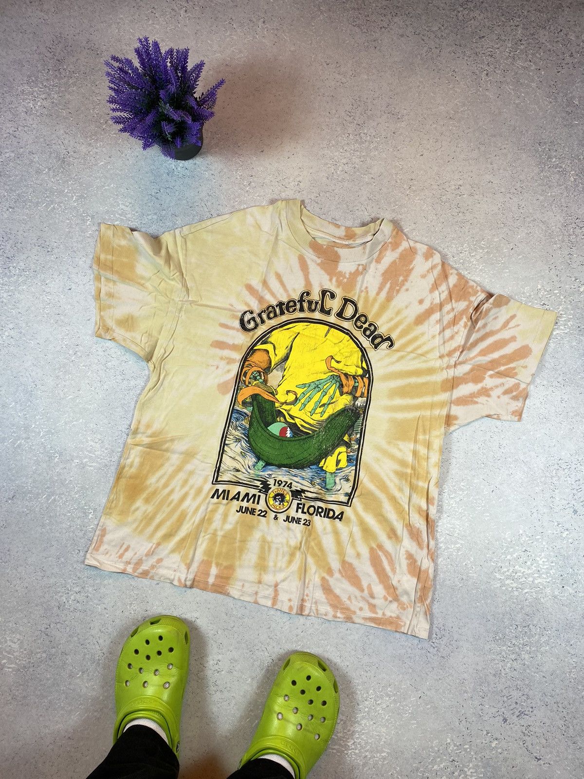 Band Tees Grateful Dead Men’s T-shirt With Big Logo Size US M / EU 48-50 / 2 - 1 Thumbnail