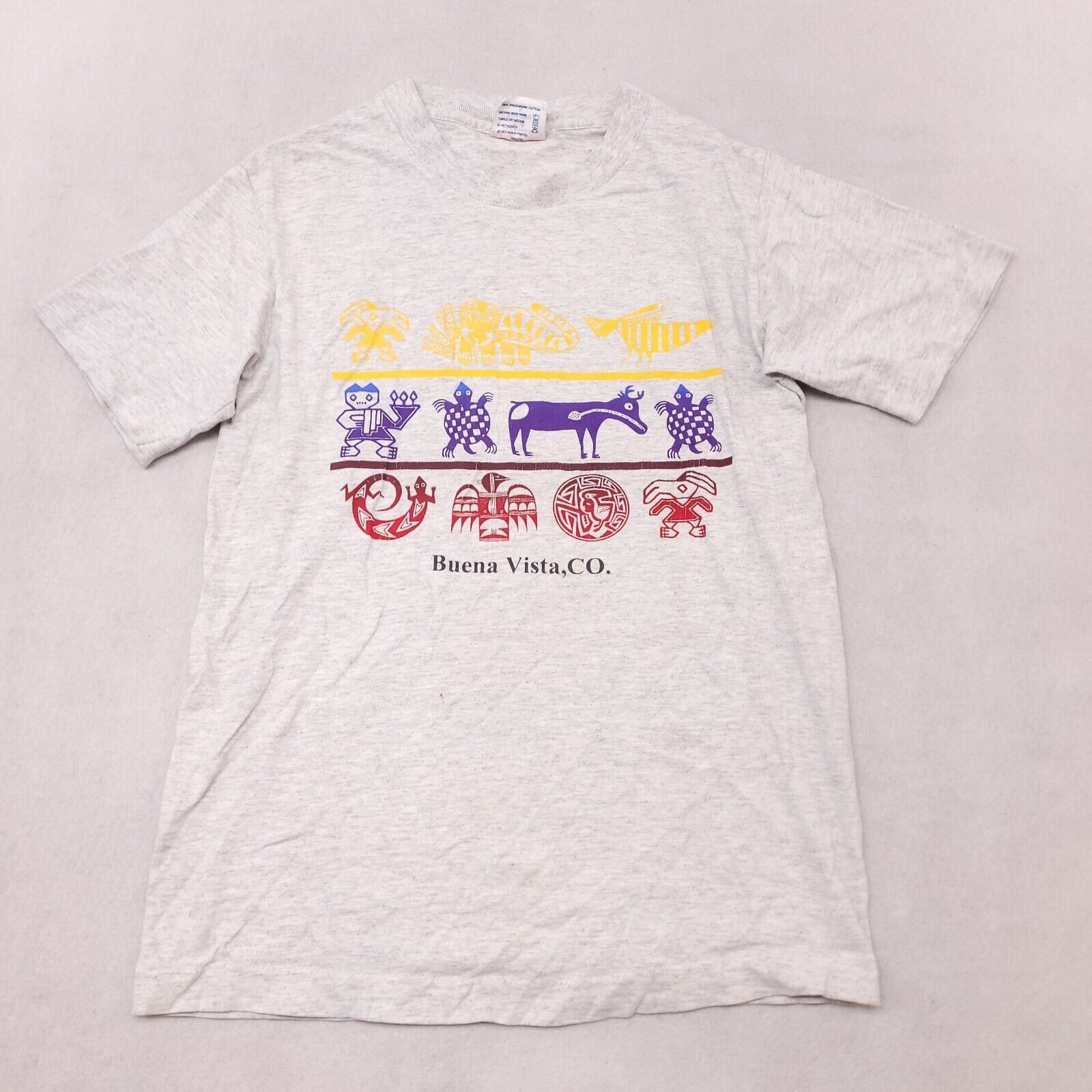 TEE JAYS Tee Jays Short Sleeve Graphic T Shirt Womens Size Small Gray Size S / US 4 / IT 40 - 2 Thumbnail
