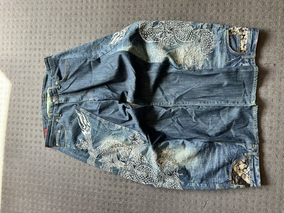 Other Rare Japanese Reworked Denim Jeans Size US 38 / EU 54 - 2 Thumbnail