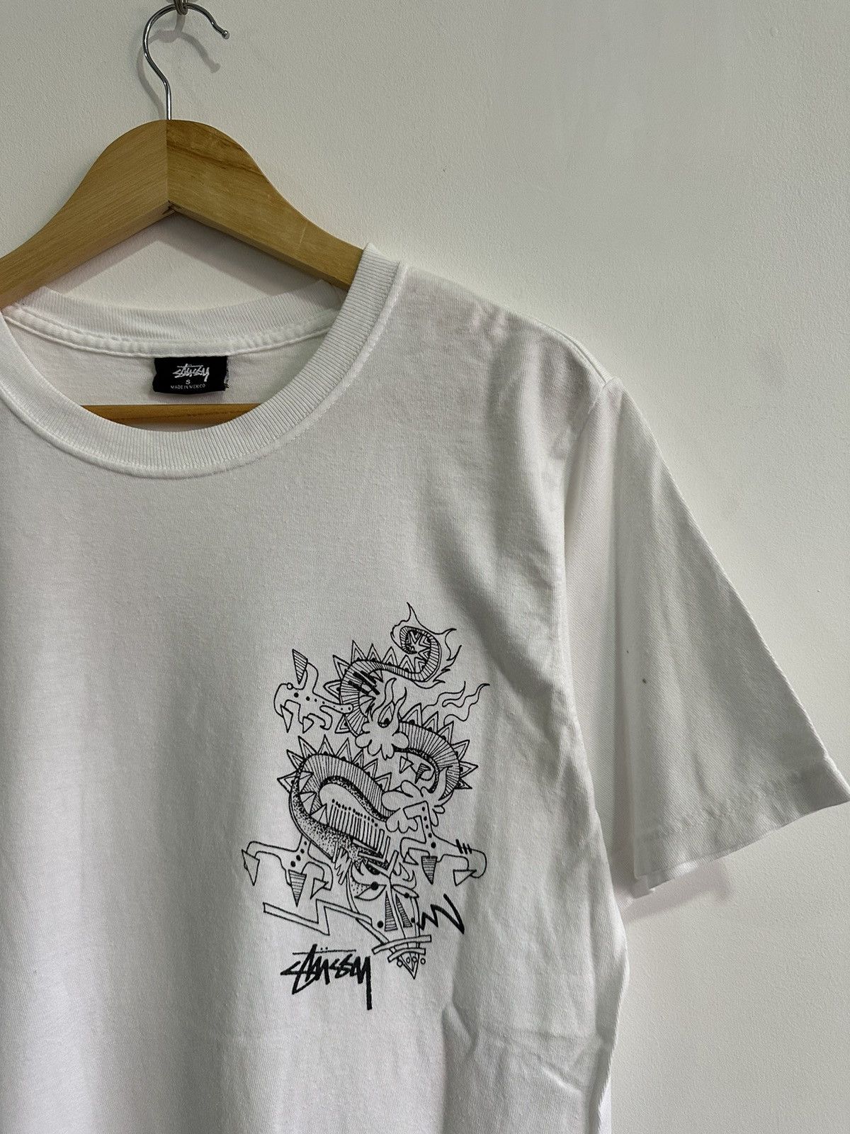 Stussy × Vintage Vintage Stussy Funky Tribe Streetwear Rare Tshirt Size US M / EU 48-50 / 2 - 4 Thumbnail