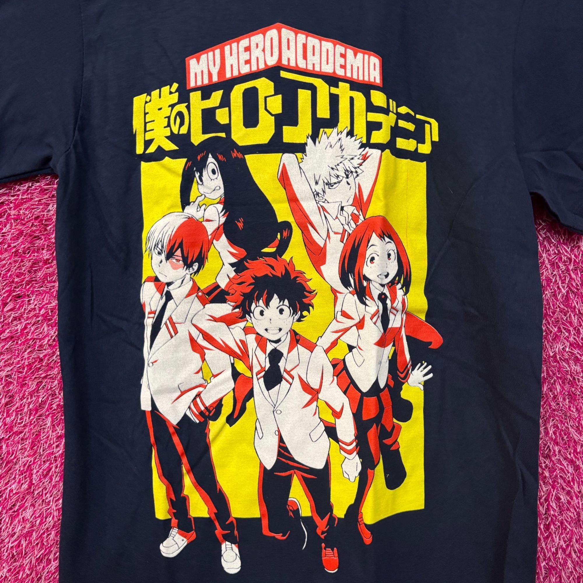 Anime My Hero Academia Izuku Midoriya and Friends Anime T-Shirt Sm Size US S / EU 44-46 / 1 - 2 Thumbnail