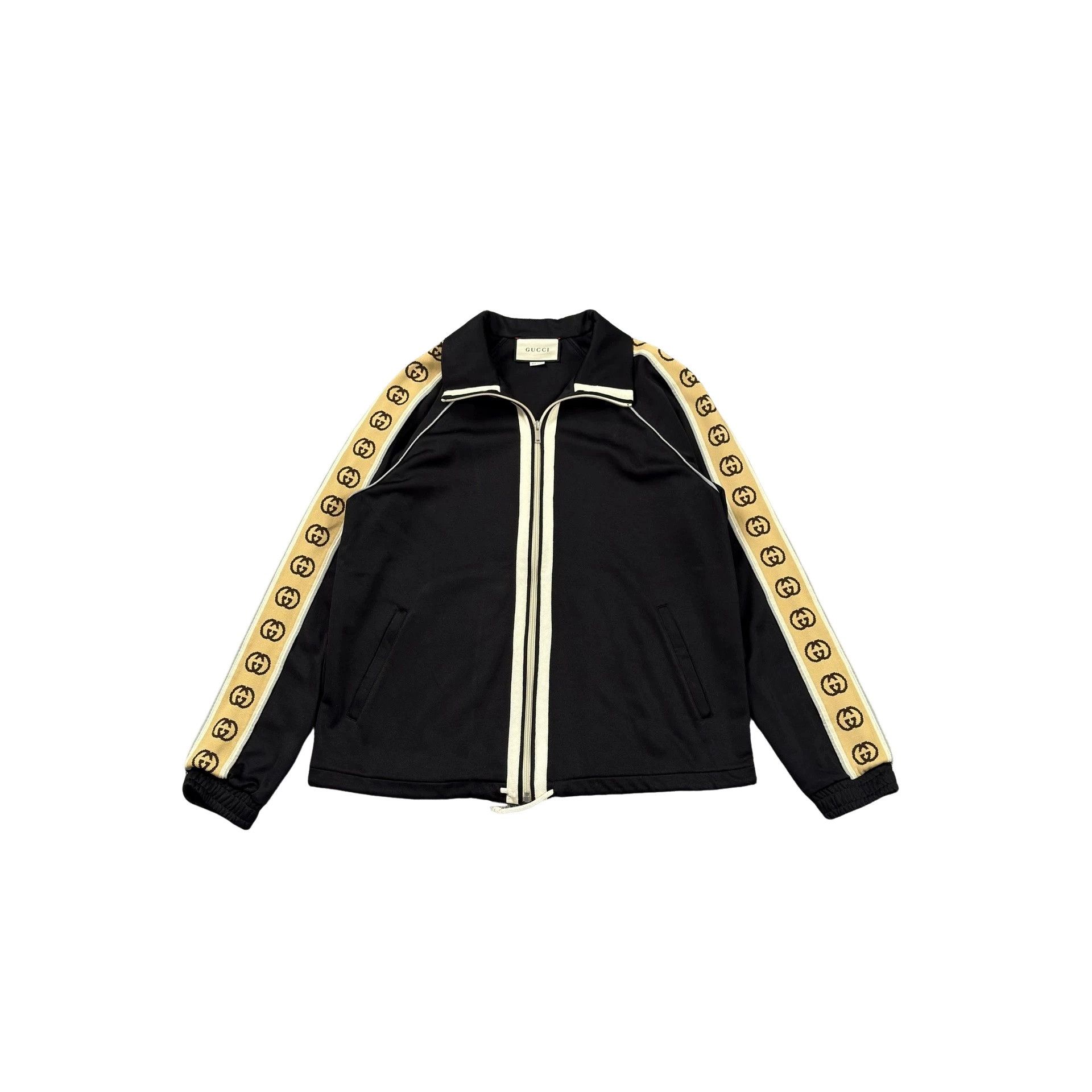 Gucci Gucci GG Side Stripe Track Jacket Size M Size US M / EU 48-50 / 2 - 1 Thumbnail