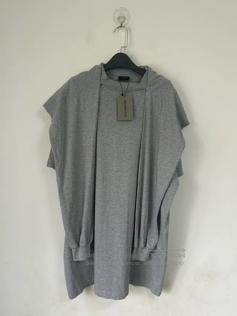Balenciaga Balenciaga Double ring Oakley four sleeve hooded sweatshir Size US M / EU 48-50 / 2 - 1 Thumbnail