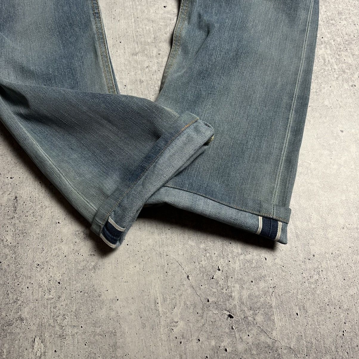 Edwin × Self Edge × Vintage Edwin “SEN” SK505T Made In Japan Selvedge Denim Jeans Size US 30 / EU 46 - 5 Thumbnail