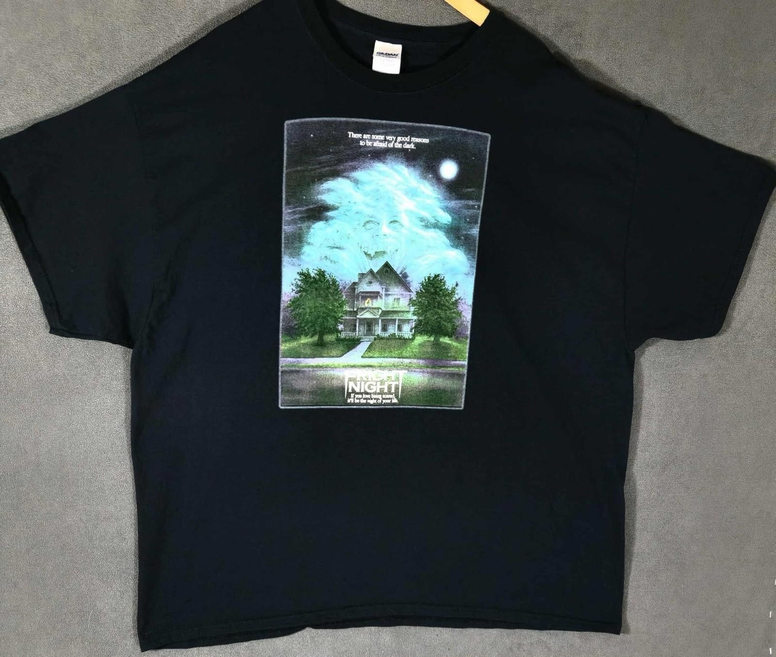 Other Vintage Fright Night Horror Movie T-Shirt 80s Poster 3XL #3 Size US XXL / EU 58 / 5 - 1 Thumbnail