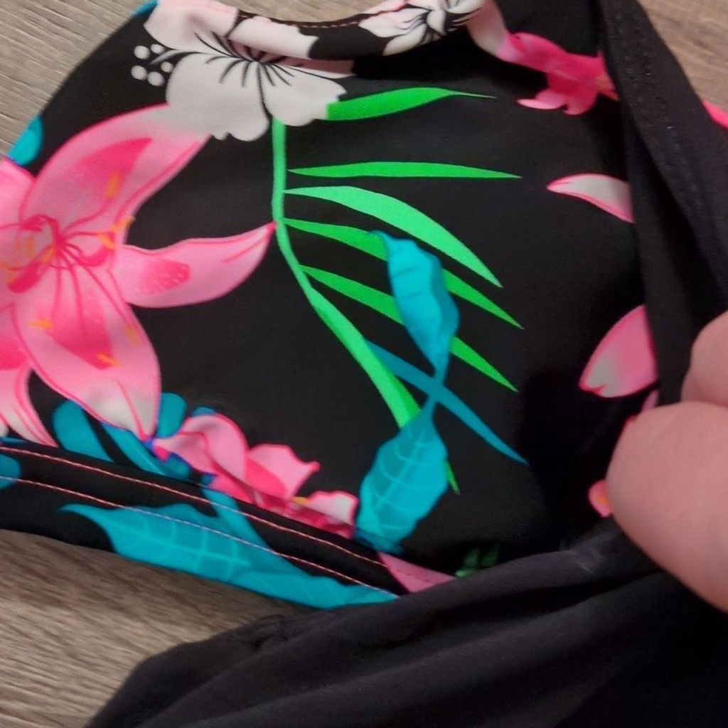 ZeroXposur ZeroXposure Floral Lollipop Action 2 In 1 Tankini Top Size M Size M / US 6-8 / IT 42-44 - 3 Thumbnail