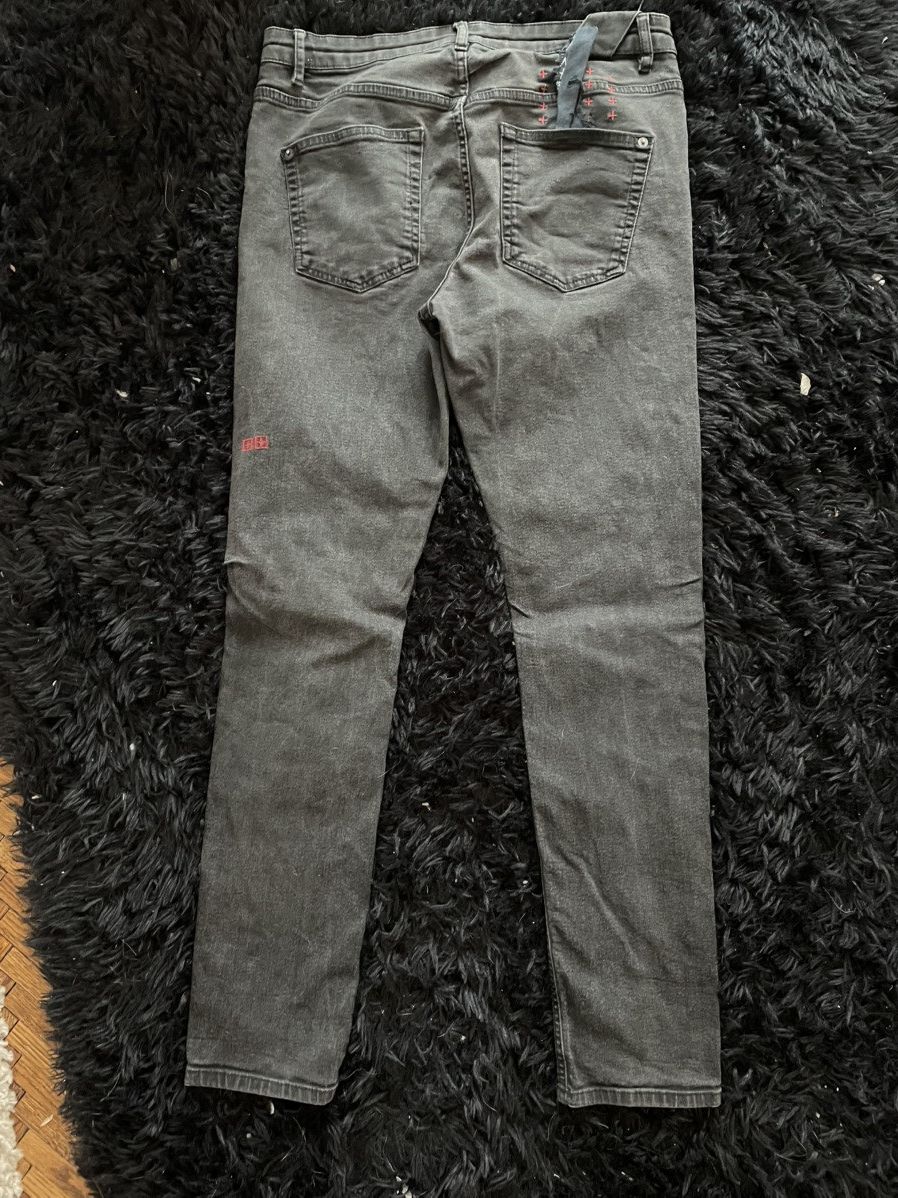 Ksubi Ksubi Washed Black Denim Size US 33 - 5 Thumbnail