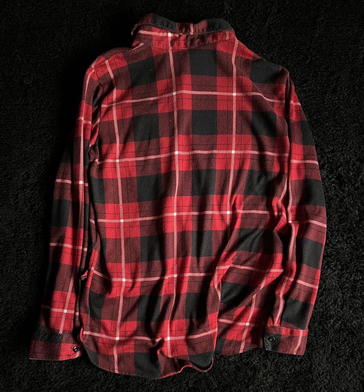 Other × rue21 Red Plaid Long Sleeve Button Down Shirt Men’s Large Size US L / EU 52-54 / 3 - 2 Thumbnail