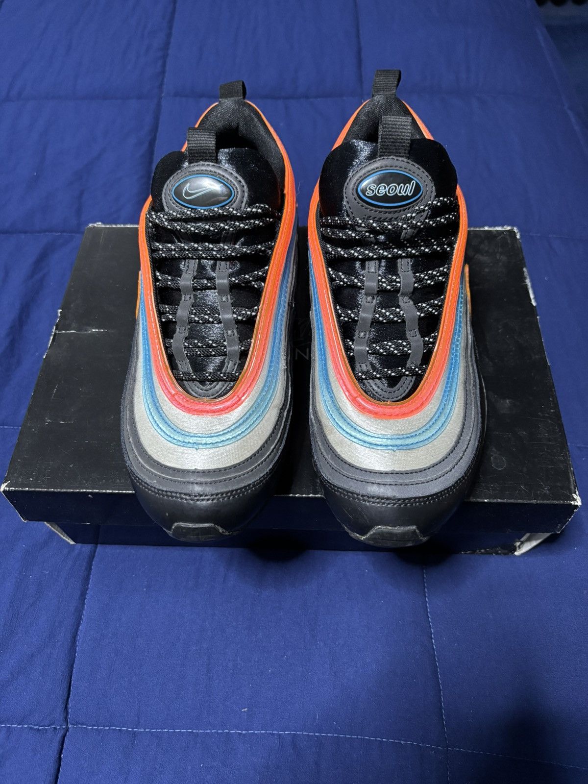 Nike Nike Air Max 97 On Air: Neon Seoul 2019 Size 9 Size US 9 / EU 42 - 2 Thumbnail
