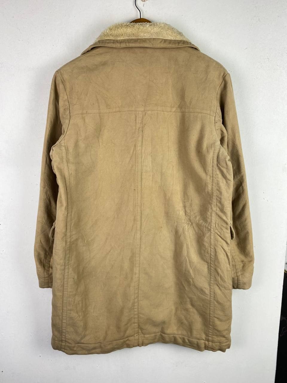 Japanese Brand × Vintage vintage japanese brands long jacket fur lining Size US L / EU 52-54 / 3 - 8 Thumbnail
