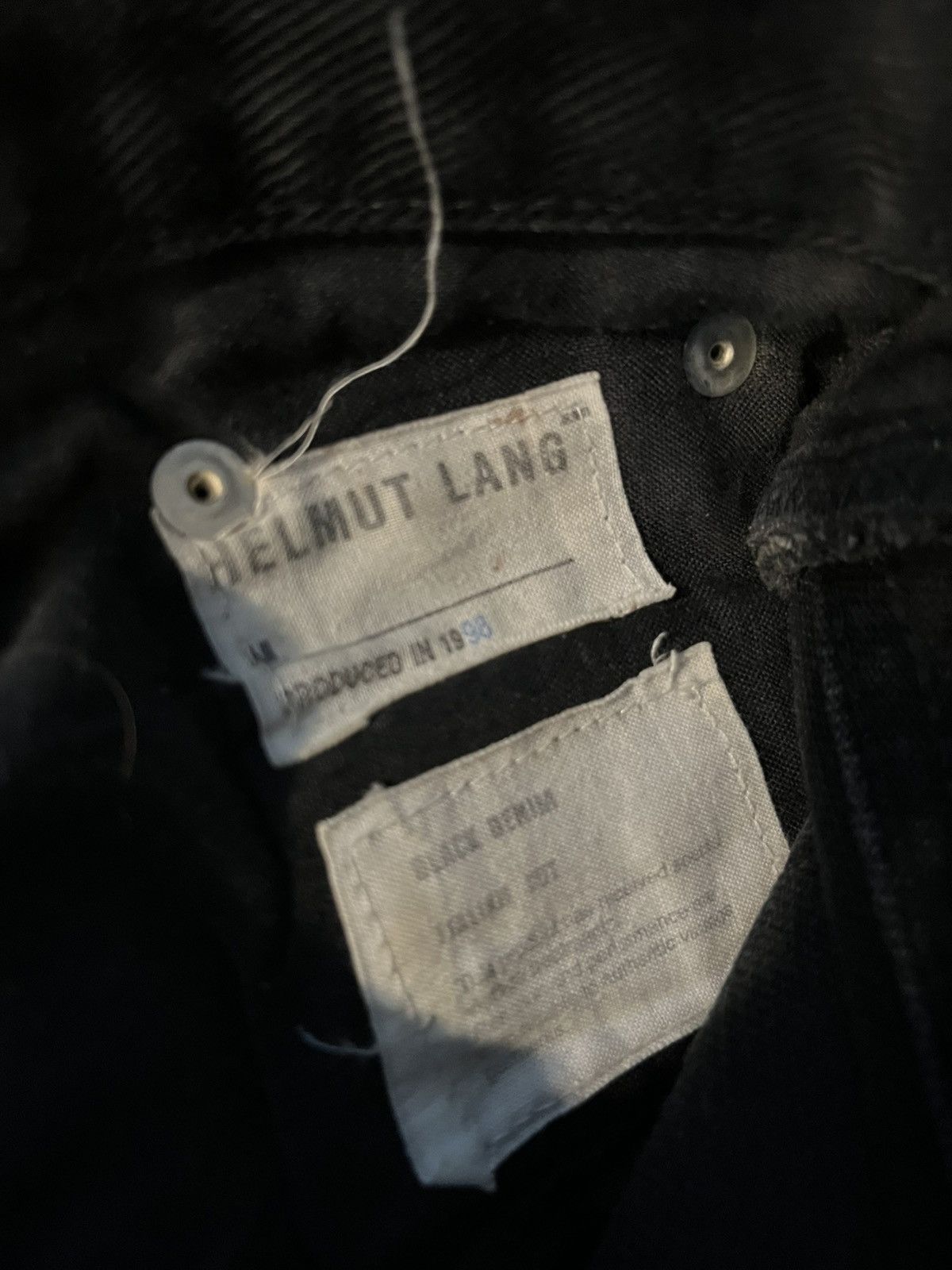 aw98 helmut lang italian cut