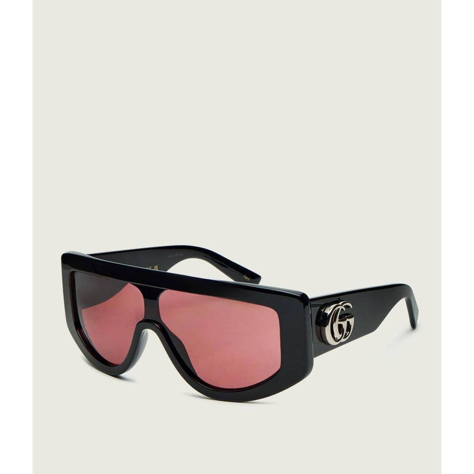 Gucci Gucci NEW Gucci GG1950S-002 SHIELD(GG1950S-002-FR) Size ONE SIZE - 3 Thumbnail