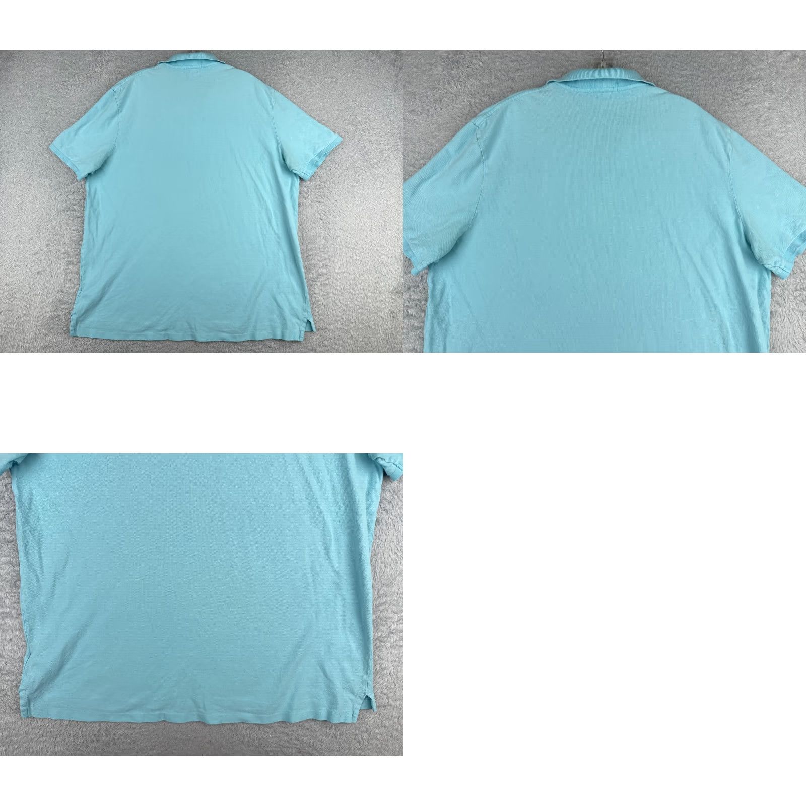 Polo Ralph Lauren Polo Ralph Lauren Polo Shirt Men 2XL Blue 100% Cotton Short Sleeve Button Embroidered Logo Classic Fit Vintage: No Size US XXL / EU 58 / 5 - 9 Thumbnail