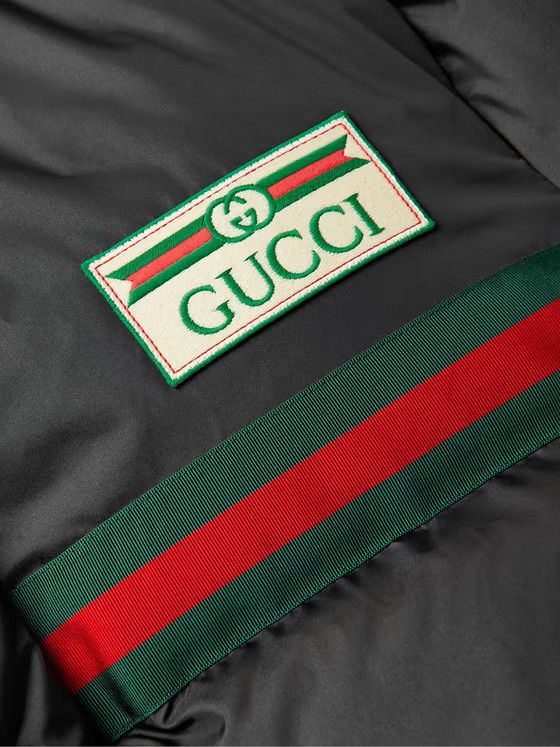 Gucci o1s1wg110125 Water Repellent Down Jacket in Black Size US XL / EU 56 / 4 - 3 Thumbnail