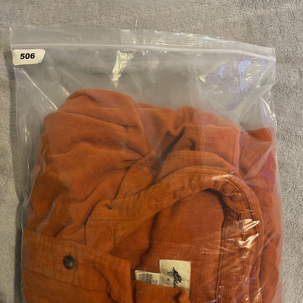 Eddie Bauer Vintage 90s Eddie Bauer Mens XXL Orange Button Up Shirt Size US XXL / EU 58 / 5 - 9 Thumbnail