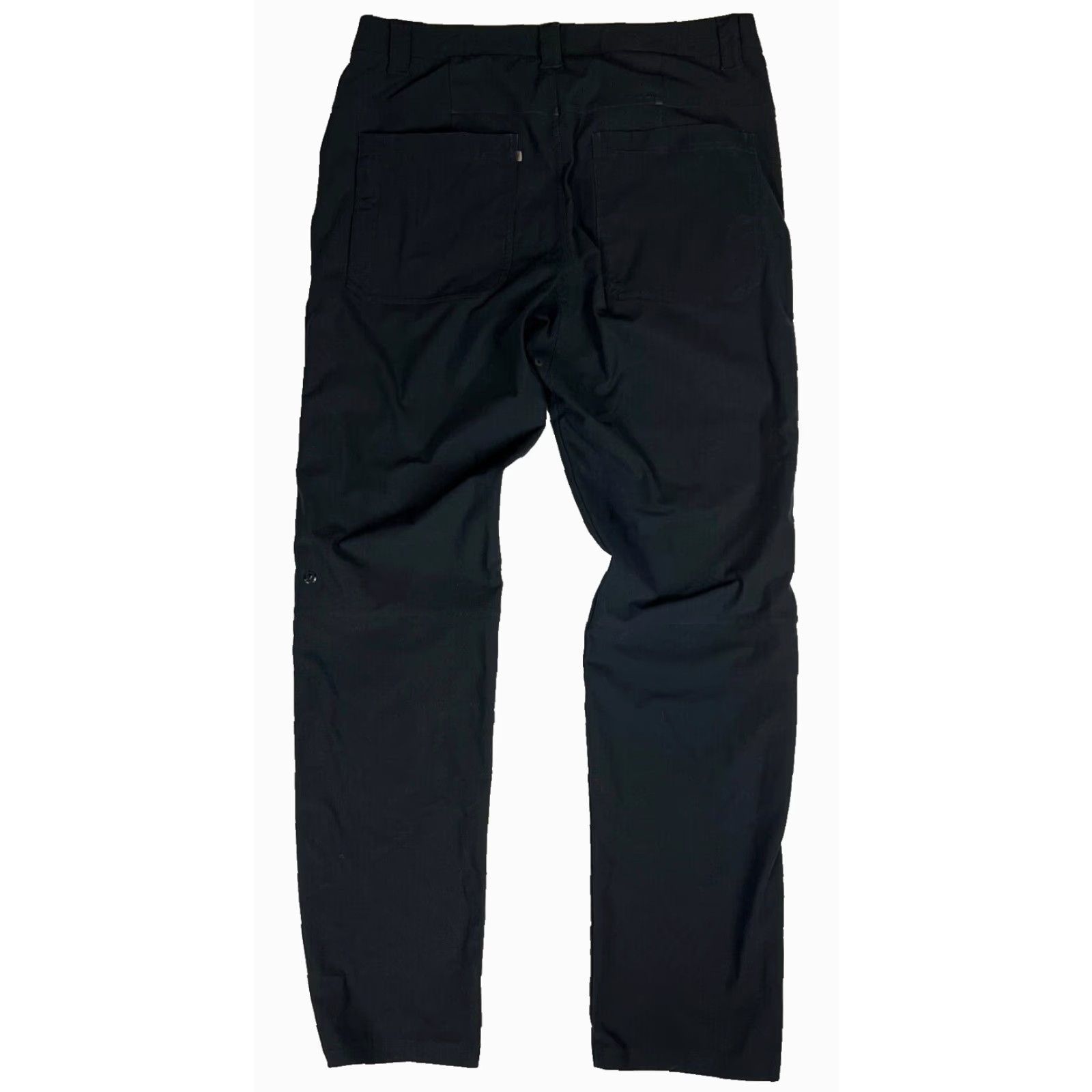 Lululemon Lululemon Men’s Chino Pants Black 34x33 Flat Front Straight Leg Belt Loops Pockets Vented 33 Inseam Regular Fit Size Type: Regular Pants Size US 34 / EU 50 - 2 Thumbnail