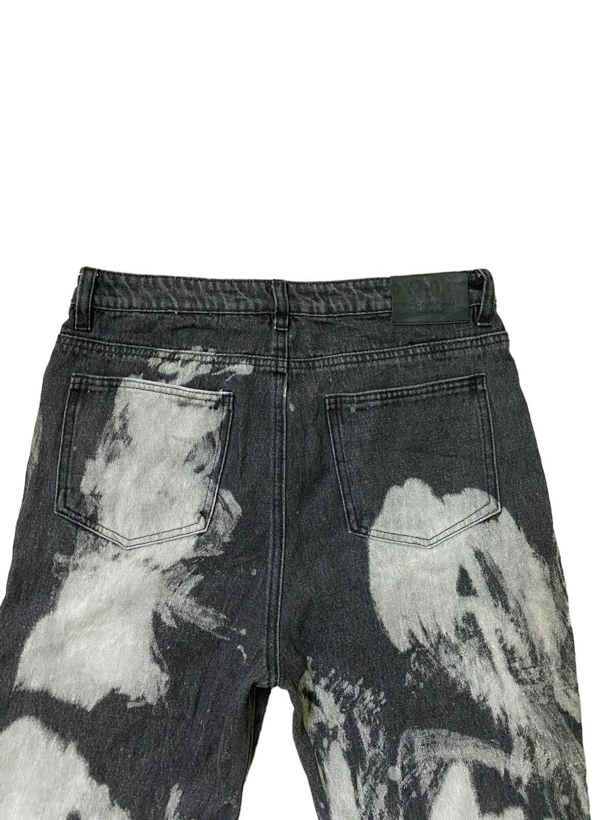 Hysteric Glamour FLARED G.O.C RICK OWENS STYLE ACID WASH DENIM Size US 28 / EU 44 - 11 Thumbnail