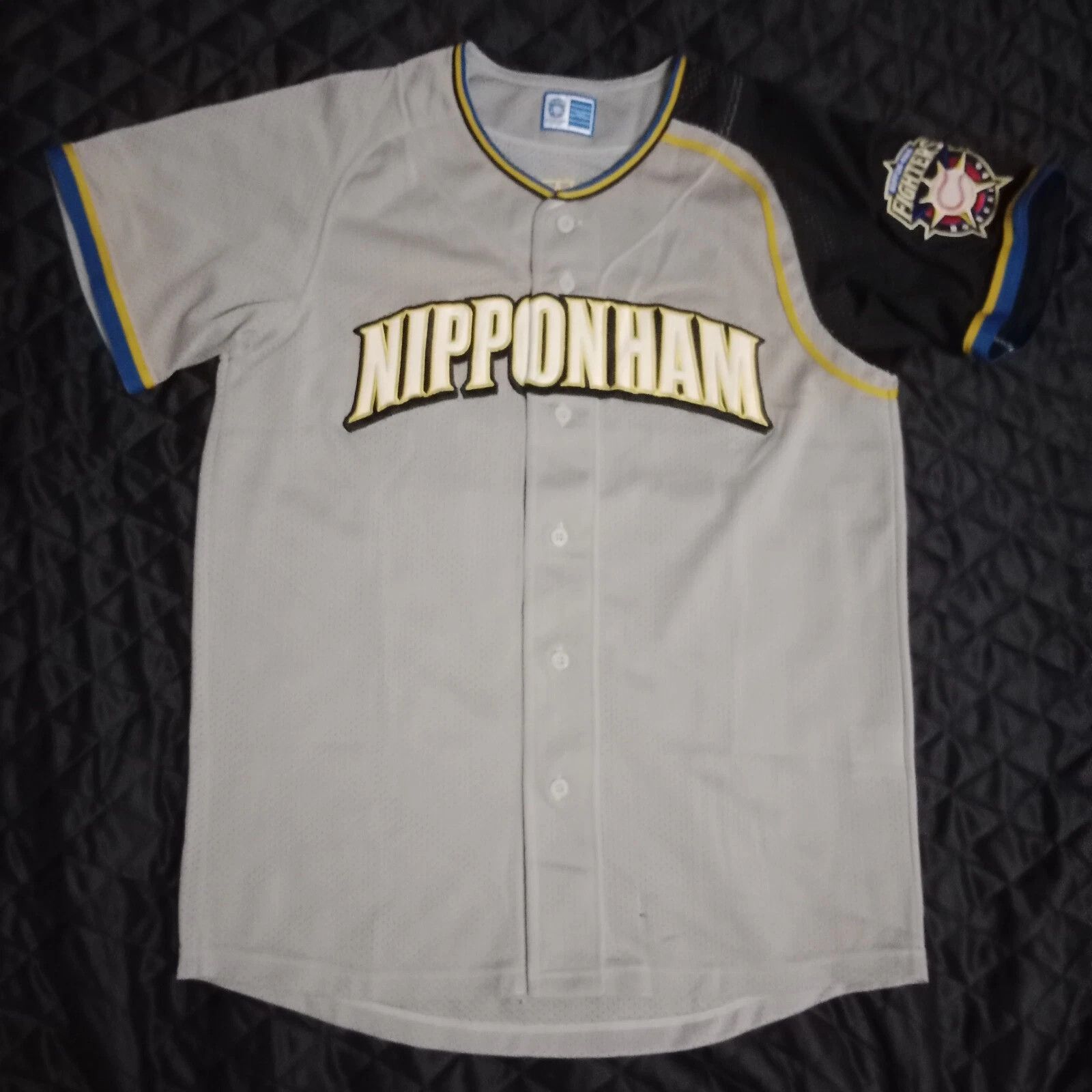 MLB Hokkaido Nippon-Ham Fighters Takahashi Baseball Jersey Size US L / EU 52-54 / 3 - 1 Thumbnail