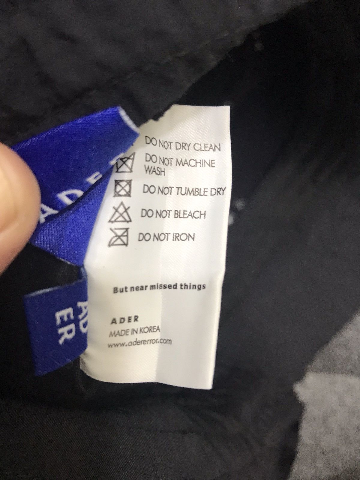 Ader Error × Designer ADER ERROR Unfinished Edge 21SS Bucket Hat Size ONE SIZE - 8 Thumbnail