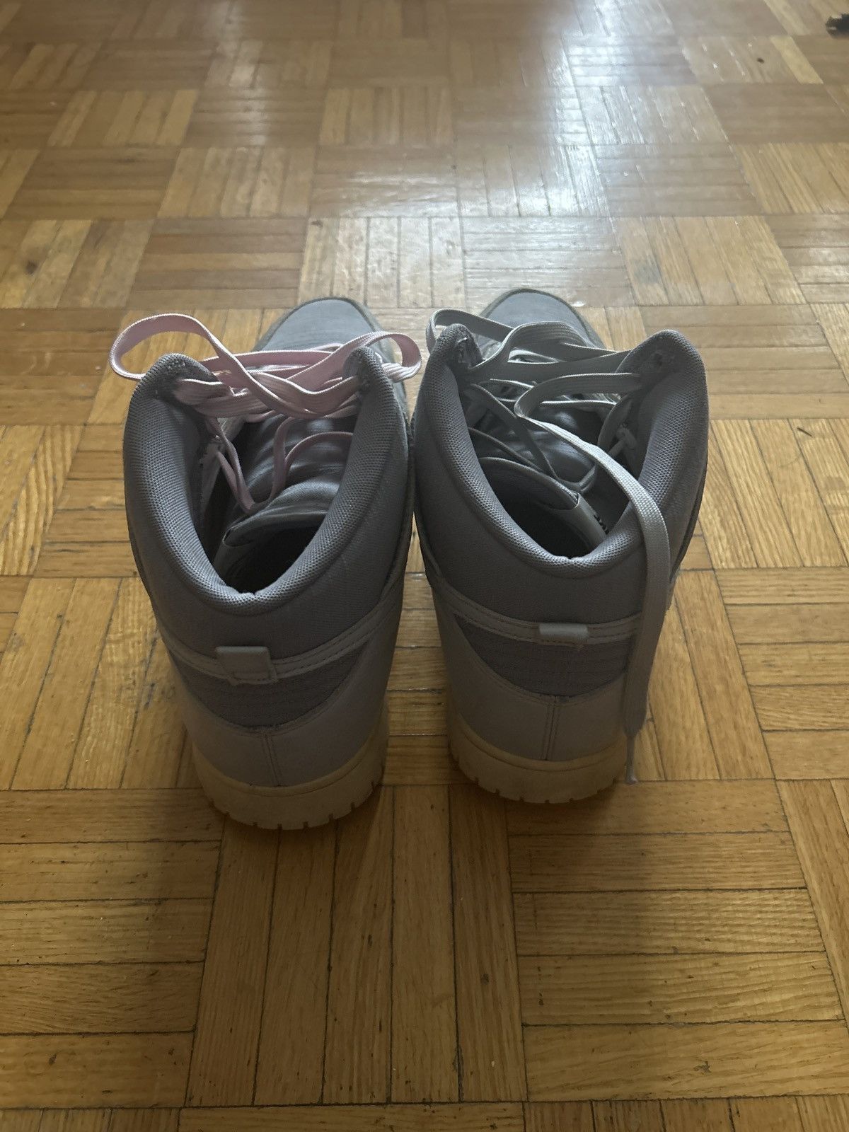 Nike Grey nike dunk highs Size US 14 / EU 47 - 4 Thumbnail