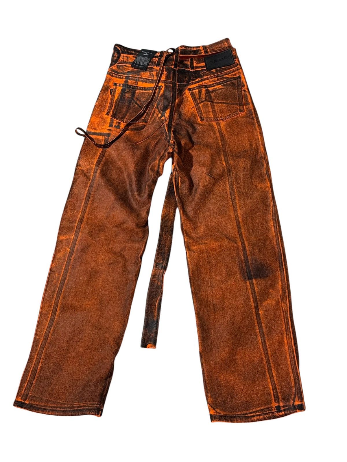 Ottolinger Ottolinger Orange Wrap Pants Size US 32 / EU 48 - 2 Thumbnail