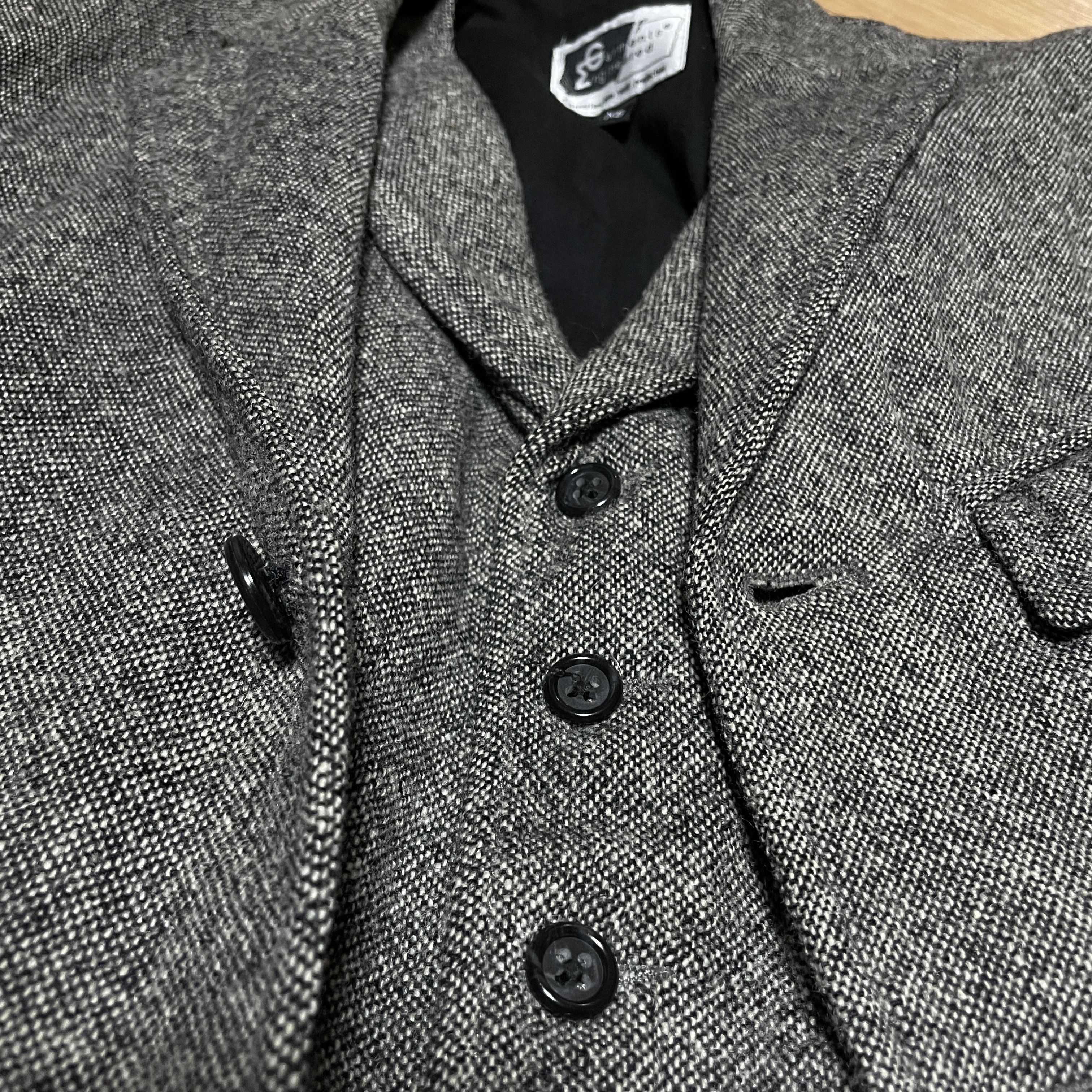 Engineered Garments Engineered Garments Hompespun wool Jacket Vest setup Size 34R - 3 Thumbnail