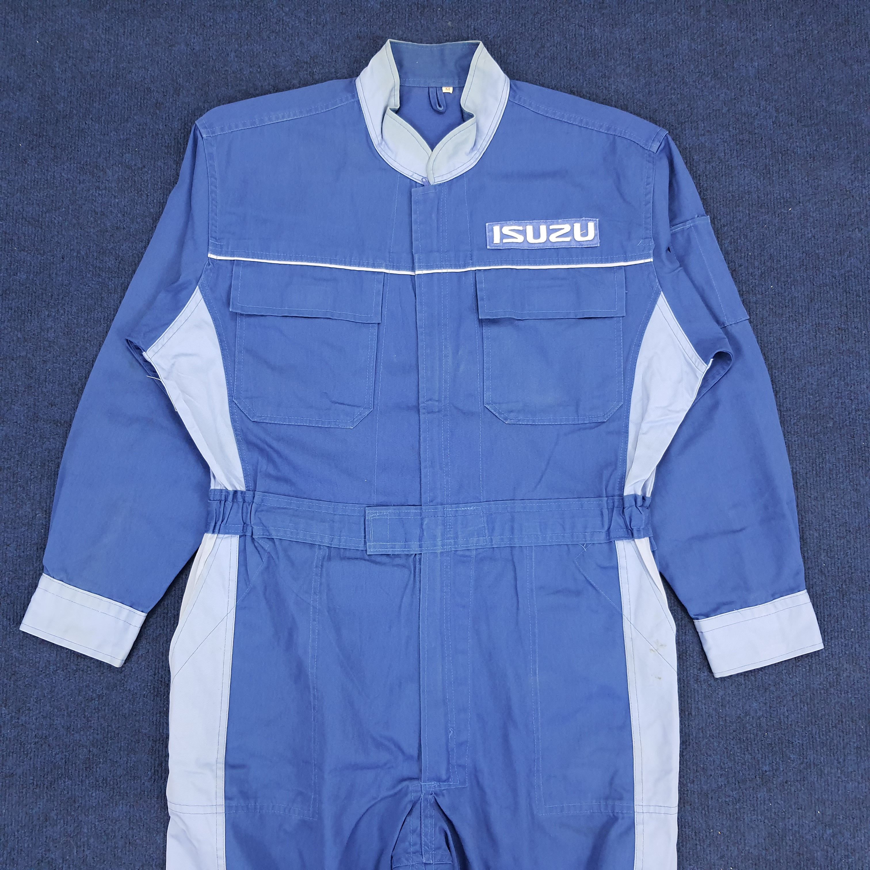 Japanese Brand × Vintage Vintage ISUZU Japanese Brand Motorsports Coverall Size US L / EU 52-54 / 3 - 5 Thumbnail