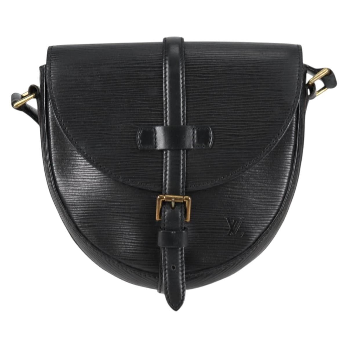 Louis Vuitton LOUIS VUITTON Epi Chantilly PM Shoulder Bag Spo Black Size ONE SIZE - 13 Thumbnail