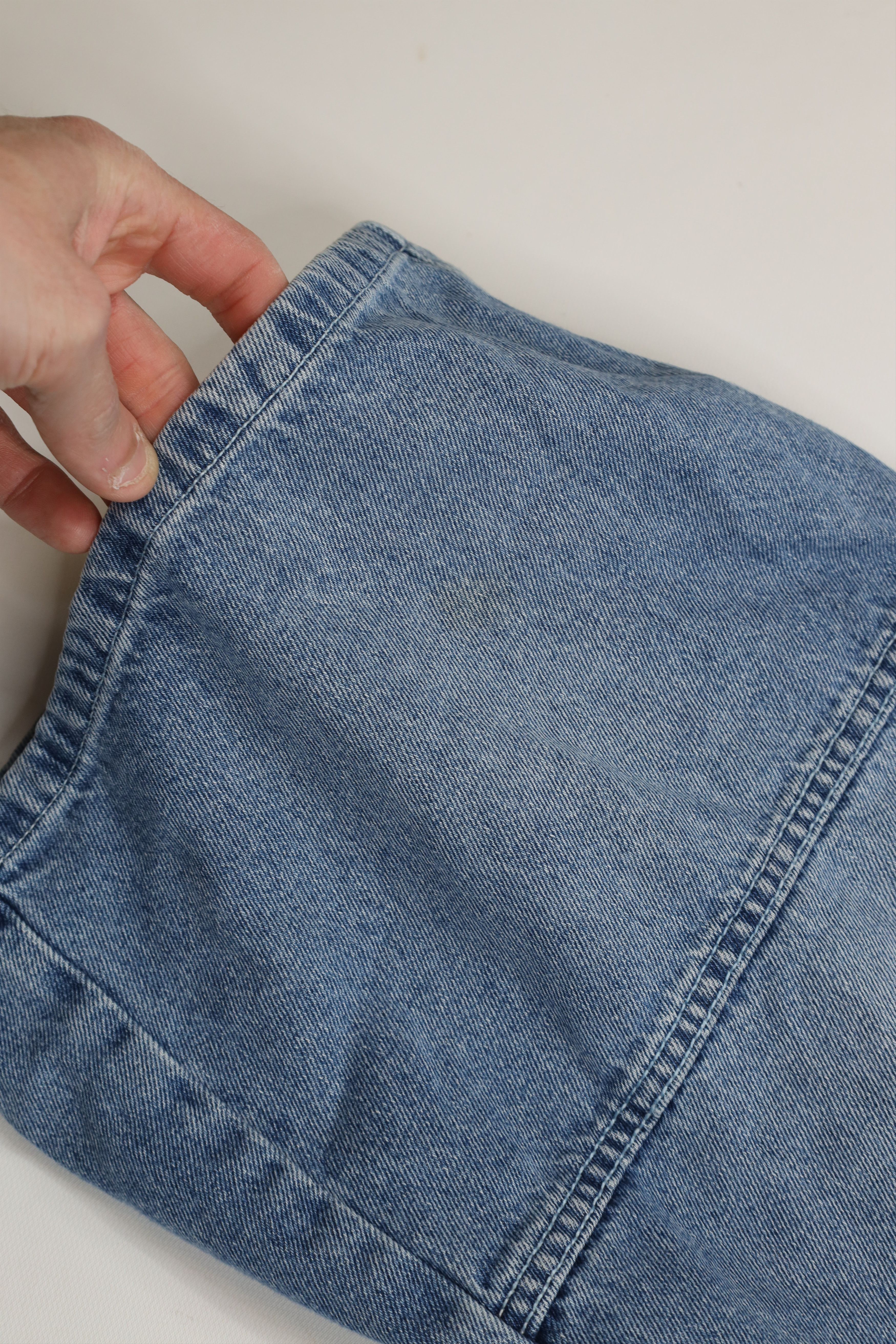 Vintage Vintage 90s Y2K Sean John Baggy Fit Denim Jean Shorts Size US 30 / EU 46 - 6 Thumbnail