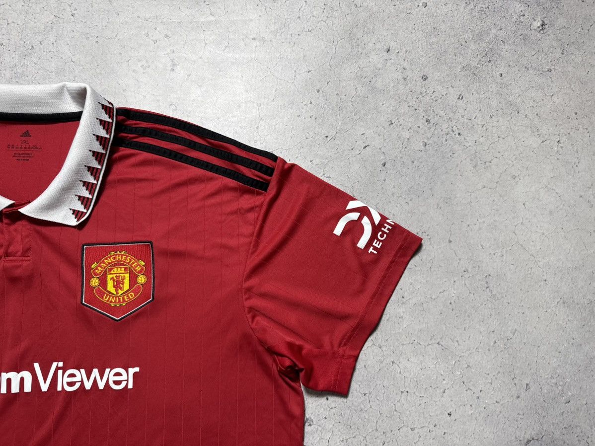 Adidas Adidas FC Manchester United Soccer Jersey 2022/2023 Size US XXL / EU 58 / 5 - 2 Thumbnail