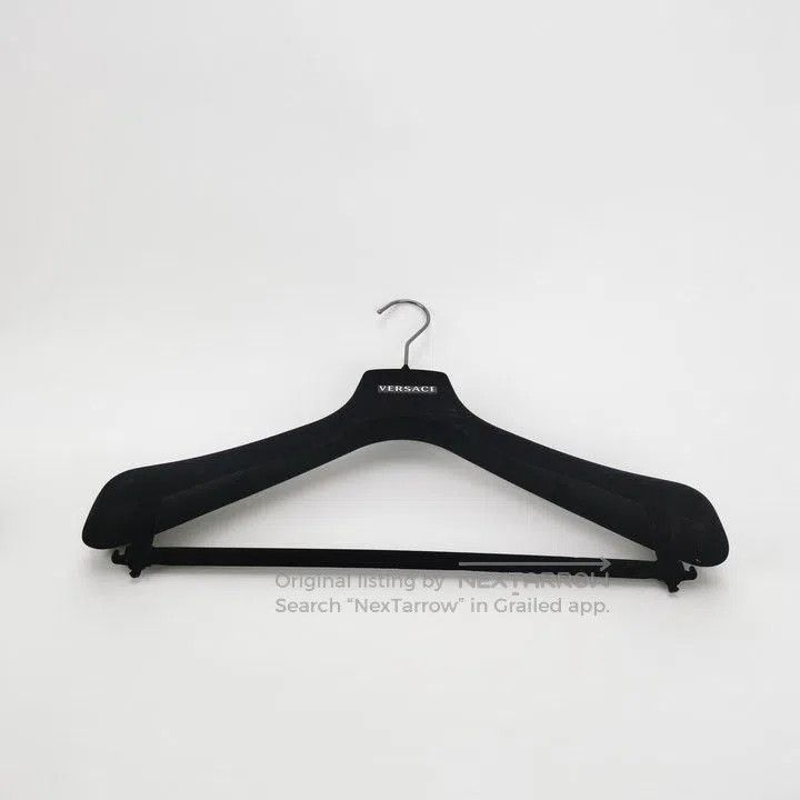 Versace Black Wide-Leg High-Waist Cotton Pants. Size US 34 / EU 50 - 3 Thumbnail