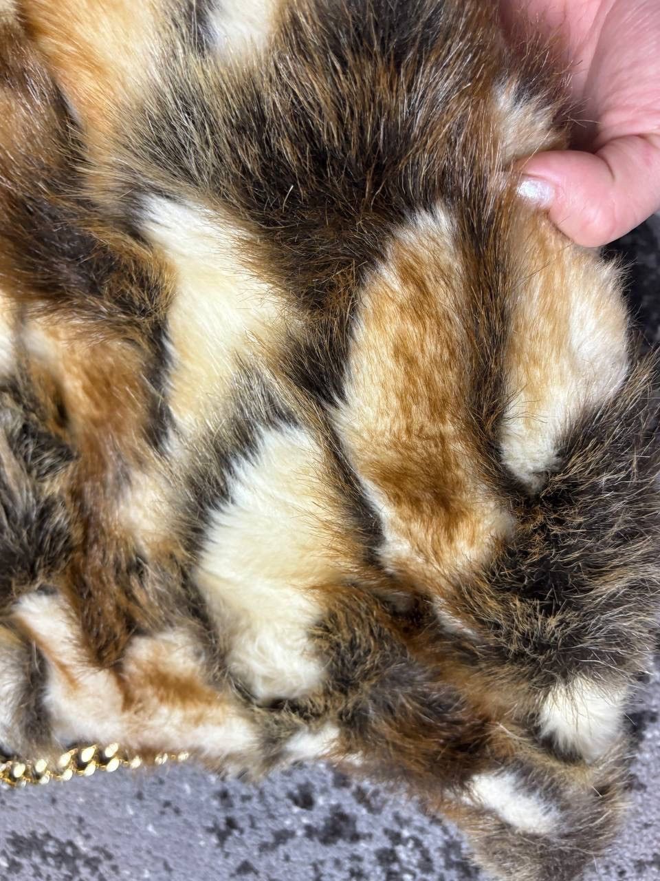 Vintage Vintage Y2K Fur Faux Avantgarde Opium Bag Carti Style Size ONE SIZE - 2 Thumbnail