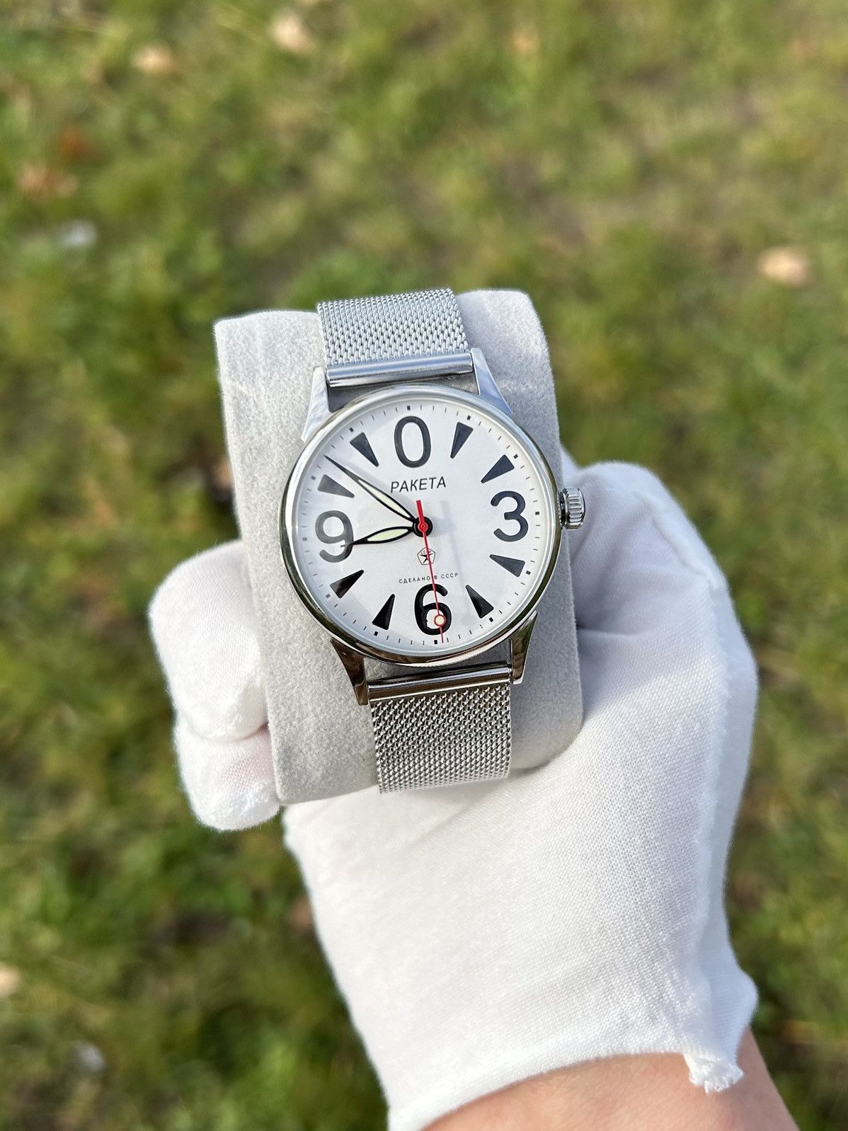 Vintage Vintage Watch Raketa Zero USSR Soviet Mechanical 1980s Size ONE SIZE - 3 Thumbnail