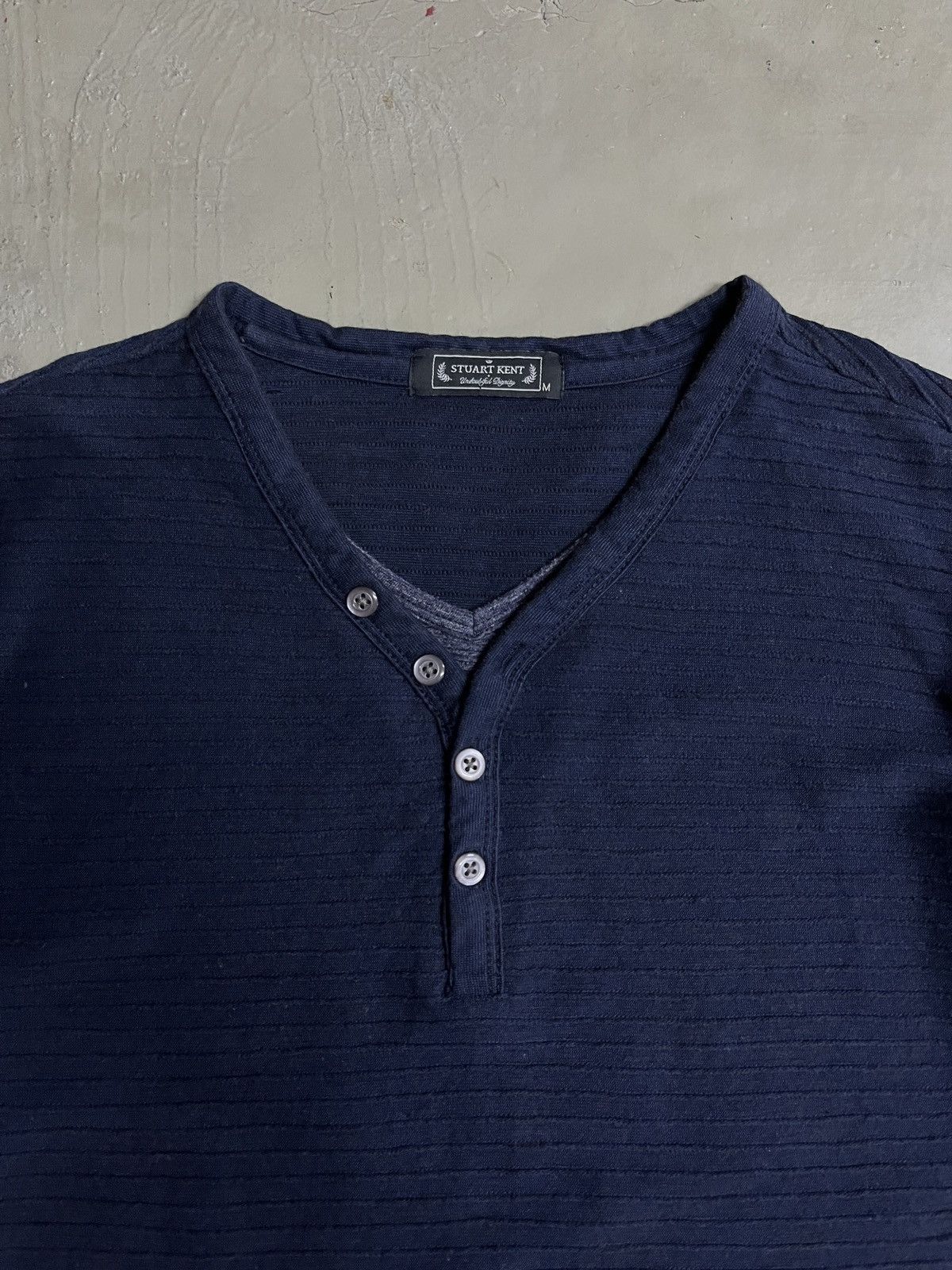 Greg Lauren Vintage Slub Henley Inspired Visvim Kapital RRL Greg Lauren Size US M / EU 48-50 / 2 - 4 Thumbnail